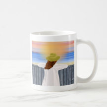 Vue voyant l'art numérique mug