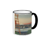 vues célèbres d'edo tasse à café