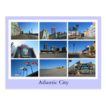 Vues d'Atlantic City Carte Postale