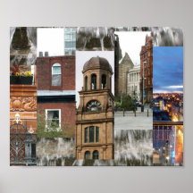 Vues de Manchester Posters