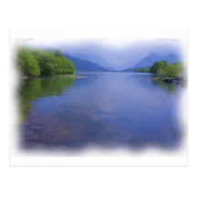 Vues de Snowdonia Carte Postale