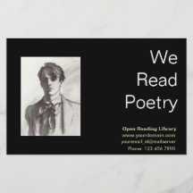 W.B. Yeats Prospectus Personnalisés