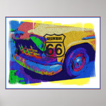 Wagon-restaurant 66 poster