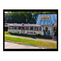 Wagon-restaurant du Vermont - carte postale