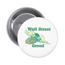 Wall Street Greed Pin's Avec Agrafe