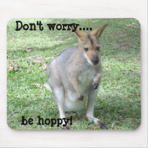 Wallaby australien tapis de souris