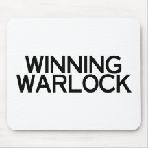 Warlock de gain tapis de souris