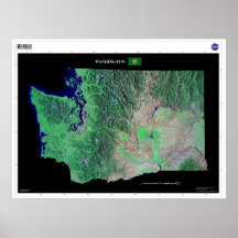 Washington d'affiche de l'espace