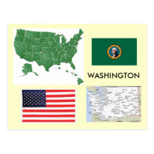 Washington, Etats-Unis Carte Postale