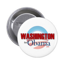 WASHINGTON pour Obama badges publicitaires