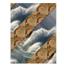 Waves and Sand Postcards