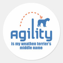 Weathen Terrier Autocollant