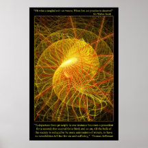 Web embrouillé de la société poster
