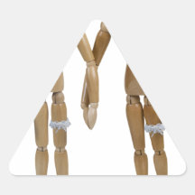 WeddingBrideBride121512.png Autocollant En Triangle