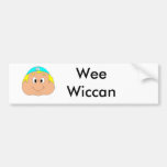 wee-wizard1, Wiccan petit Adhésif Pour Voiture