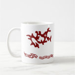 Weedaula convoqué rouge tasse