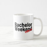 Week-end de célibataire (fonctionnaire) tasse à café