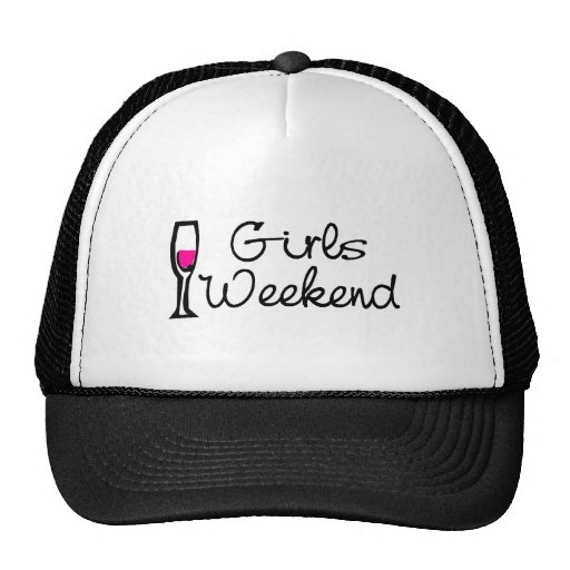 Week-end de filles (vin) casquette de camionneur