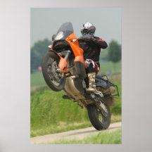 Wheelie d'Allroad Poster