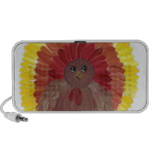 Whimsical Turkey iPhone Speaker