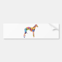 Whippet Autocollant Pour Voiture