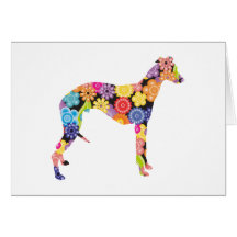 Whippet Cartes De Vœux