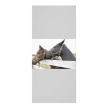 Whisperer original de cheval cartes doubles customisables