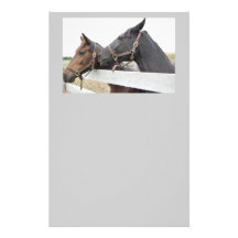 Whisperer original de cheval papier à lettre customisable
