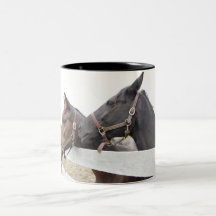 Whisperer original de cheval tasses à café