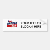 Whitman 2010 autocollants pour voiture