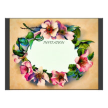 Wildrose Invitation Personnalisable
