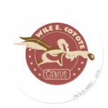 Wile E. Coyote Genius autocollants