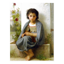William-Adolphe Bouguereau (1825-1905) - le Littl Cartes Postales