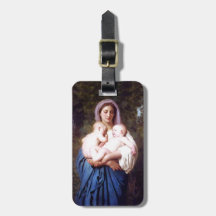 William Bouguereau_Charity(1878) Tags For Luggage