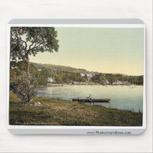 Windermere, Bowness, baie et hôtel de Belsfield, l Tapis De Souris