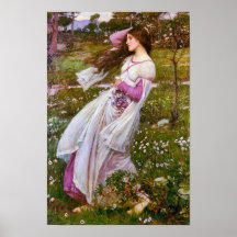 Windflowers par John William Waterhouse Posters