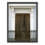 Windows de vieux San Juan, Porto Rico Cartes Postales