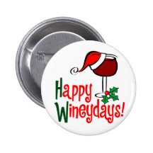 WIneydays heureux Badge Avec Épingle