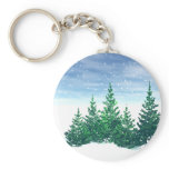 Winter Trees Keychains