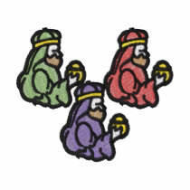 Wisemen polos brodés