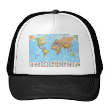 WM001_20M_WORLD_EN_flags Casquettes De Camionneur