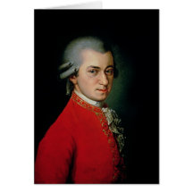 Wolfgang Amadeus Mozart, 1818 Cartes De Vœux