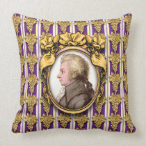 Wolfgang Amadeus Mozart oreillers american