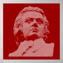 Wolfgang Amadeus Mozart Poster