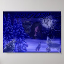 Wolflady Affiches