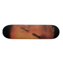 Wolfs la pluie, la pluie du loup plateaux de skateboards customisés