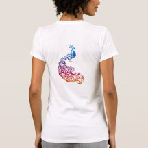 Womens proud as a peacock shirt