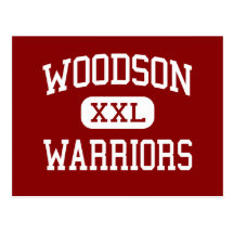Woodson - guerriers - haut - Washington Carte Postale