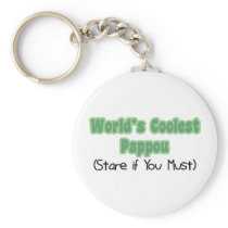 World&apos ; s Pappou le plus frais porte-clés