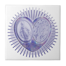 Wunderbare Medaille Carreau En Céramique